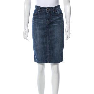 Level 99 denim pencil skirt!
